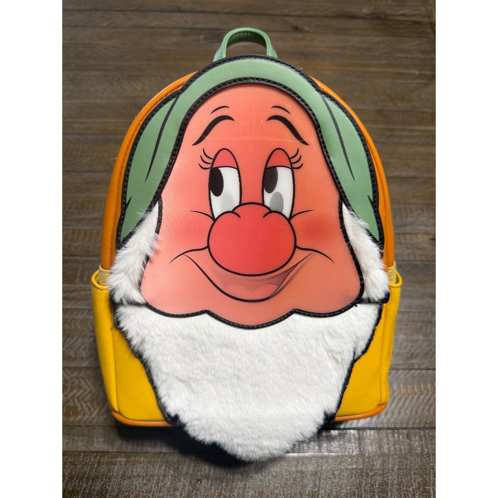 Loungefly Bashful Mini Backpack Disney Snow White Yellow NWT WDBK3140 - Picture 12 of 12